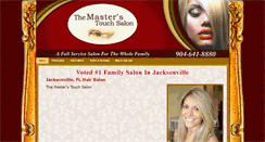 Desktop Screenshot of masterstouchjacksonville.com